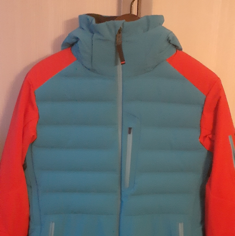 Fire and ice real down/waterproof with hood